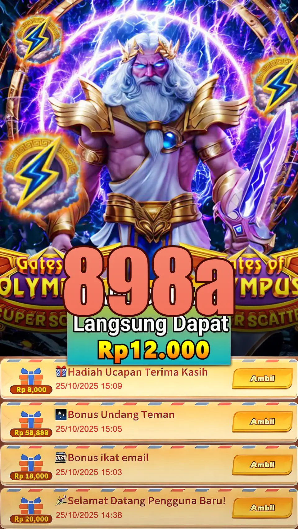 898a Masuk